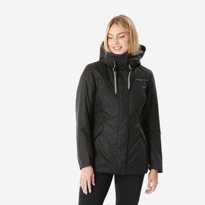 QUECHUA Dámská turistická bunda -10 °C nepromokavá NH500