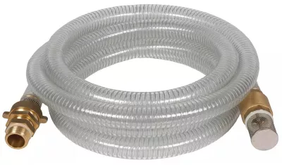 Einhell, Sugeslange til vandpumpe, transparent, Ø25 mm, 4 m