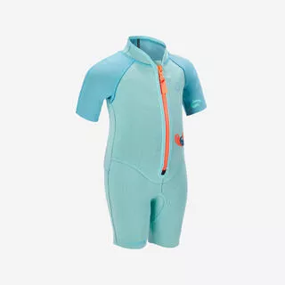 Muta shorty bambino 100 neoprene 2 mm azzurra