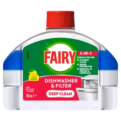 Fairy Dishwasher & Filter Cleaner Lemon 250mL