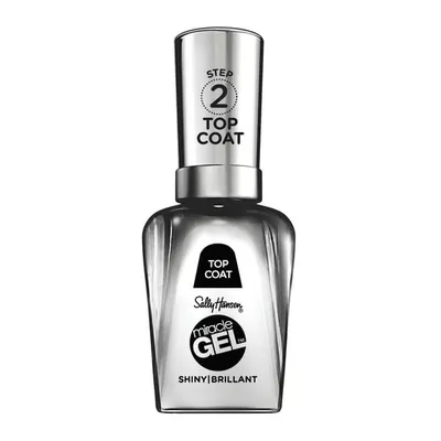 Sally Hansen Miracle Gel Nail Polish Lacquer, Shiny Top Coat, 0.5 fl oz
