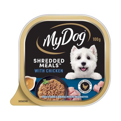 My Dog Shredded Chicken Tray 100g