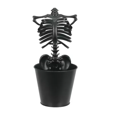 14" Metal Skeleton Planter by Ashland®-Halloween Decorations for Home