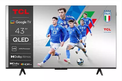 TCL - Smart TV Q-LED UHD 4K 43" 43P79K-Metallic