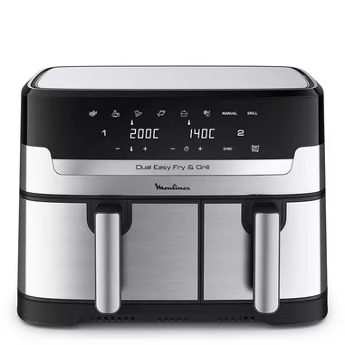 Moulinex Dual Easy Fry EZ905D20 friggitrice Doppia...