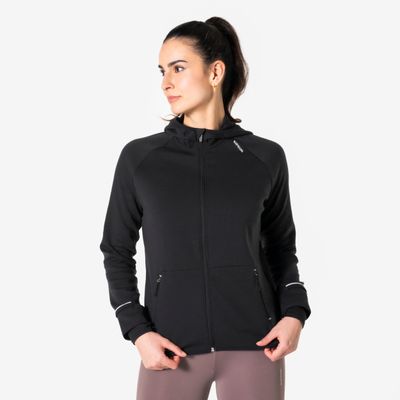 KIPRUN Dámská běžecká hřejivá mikina Run 500 Warm