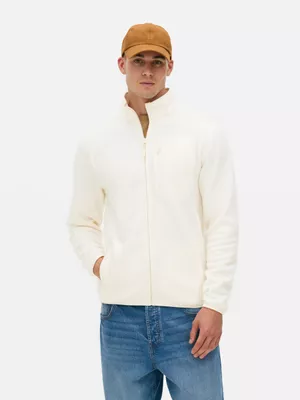 Forro polar con cremallera