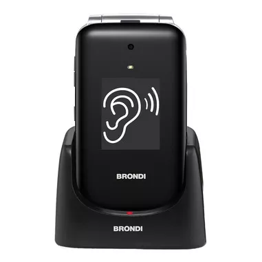Brondi Amico Supervoice 7,11 cm (2.8") Nero Telefo...
