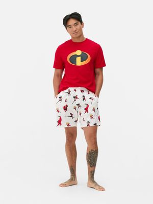 Pijama corto de Los Increíbles de Pixar de Disney