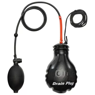 Toiee, Afspærringsballon, Drain plug
