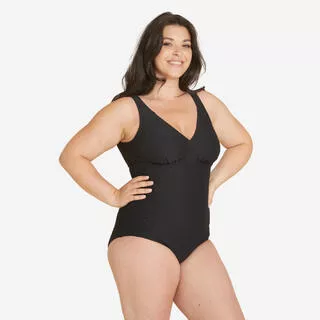 Costume intero donna KAIPEAL NEW goffrato nero