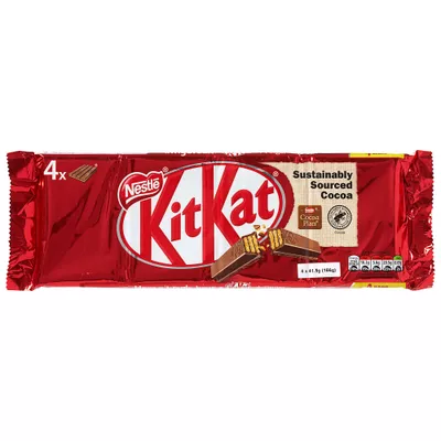 Kit Kat 4 Finger 166g 4pk