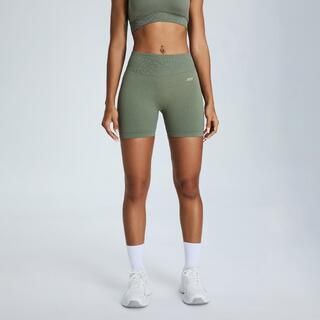 JOY STUDIO Pantaloncini Fitness Sculpt Scrunch -  Verde grigio