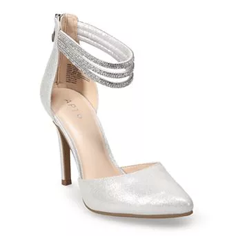 Apt. 9® Emrys Women's Studded Ankle Strap Dress Heels