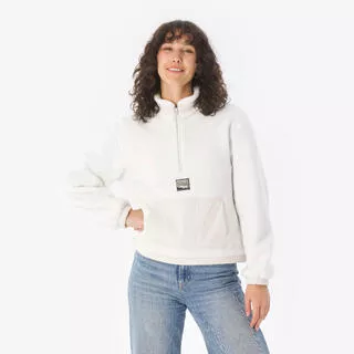 QUECHUA Pile trekking donna MH100 beige