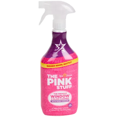 Čisticí prostředek na sklo The Pink Stuff