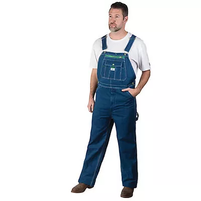 Liberty Men's Stone Washed Denim Bib Overalls