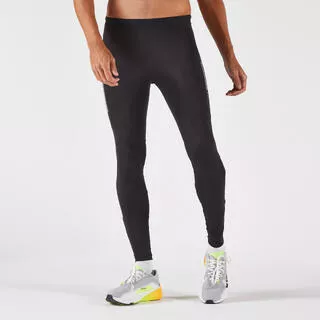 KIPRUN Leggings running uomo RUN WARM 500 neri