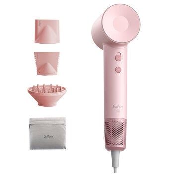 Laifen SE High-Speed Hair Dryer with 3 Nozzle Attachments 1HD12GAU