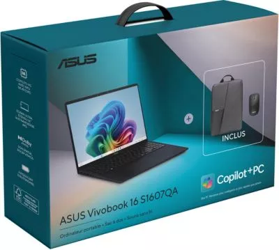 Ordinateur portable ASUS Pack Vivobook S1607QAMB107W Copilot +