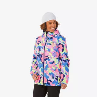 WEDZE Giacca sci donna 100 multicolore