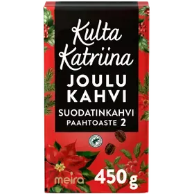 Kulta Katriina Joulukahvi suodatinkahvi RAC 450g