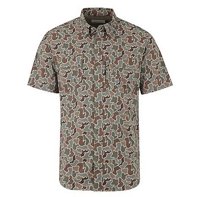Field & Stream Men's Patterned Short-Sleeve Button-Down Outdoorsman Shirt
