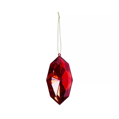 Christmas Tree Decoration Acrylic Gem Large