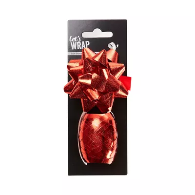 Bow 8cm Ribbon 10m Assorted