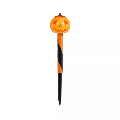Halloween Solar Stake Pumpkin/Skull Assorted