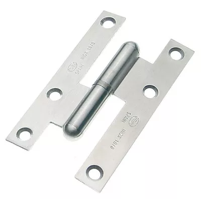 BISAGRA PERNIO A DERECHA 95X52MM CEPILLADO