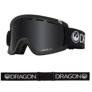 DRAGON D2 Occhiali Da Sci Unisex - Black/LL Dark Smoke