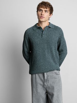 Polo de punto con alto porcentaje de algodón