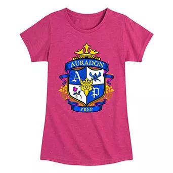 Disney's Descendants Girls 7-16 Auradon Prep Crest Graphic Tee