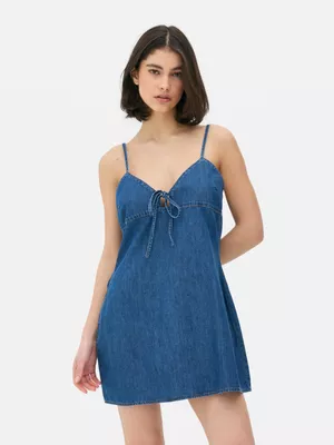 Vestido corto vaquero