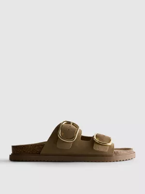 Sandalias con dos tiras con hebillas de The Edit