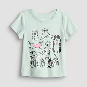 Girls 4-12 Jumping Beans® Core Short Sleeve Tee