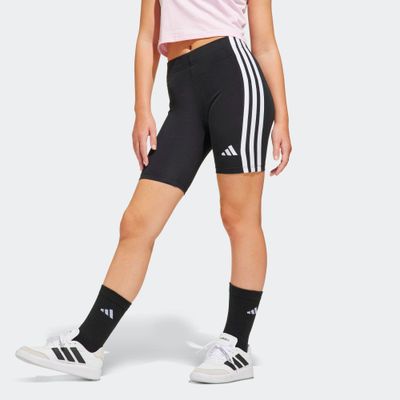 Radlerhose Mädchen Baumwolle - schwarz
