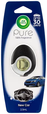 Air Wick Air Freshener Pure Clip New Car 2.5mL