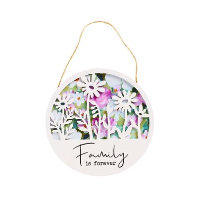 Hanging Plaque Welcome/Family