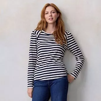 Women's LC Lauren Conrad Long Sleeve Raglan Tee