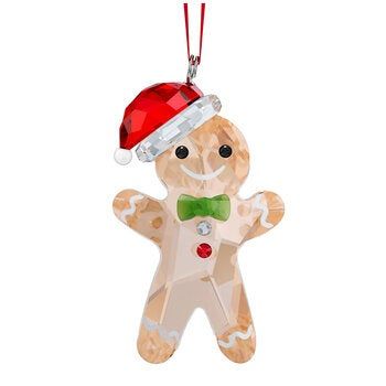 Swarovski Holiday Cheers Gingerbread Man Ornament