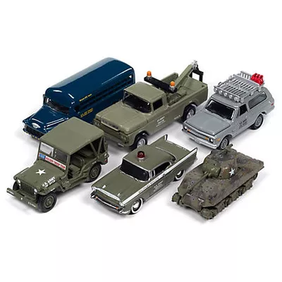 Johnny Lightning 1:64 Scale Die-Cast Military Vehicle Assortment