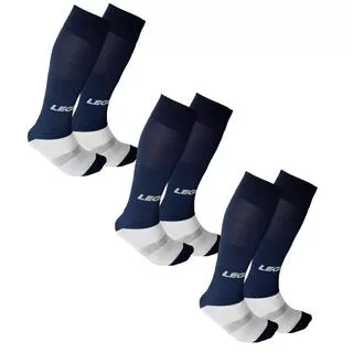 LEGEA Calze MONDIAL da calcio 3 paia blu navy