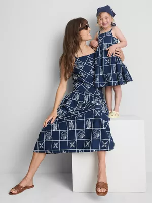 1,5-9 años | Vestido bordado con vuelo y tirantes