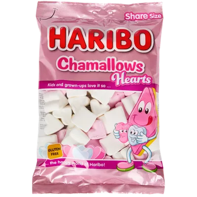 Haribo Srdíčka Chamallows