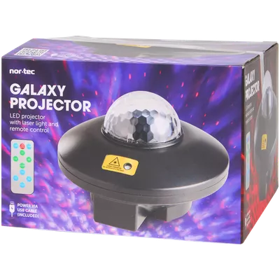 Projektor hvězdné oblohy Nor-Tec s laserem