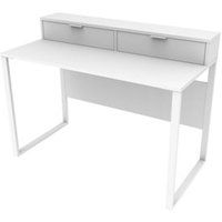 Mesa escritorio slim blanco 120x60x90 cm