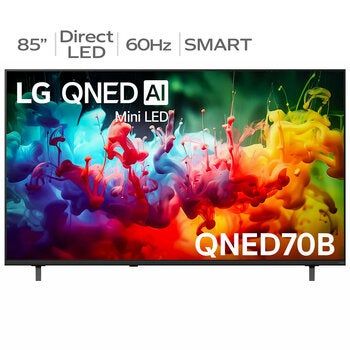 LG 85 Inch QNED70B AI Mini LED 4K Smart TV 85QNED70BSA