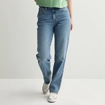 Juniors' SO® High-Rise '90s Straight Jeans